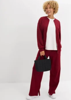 Hot Sweatjacke aus reiner Baumwolle Damen Zweiteiler & Sets