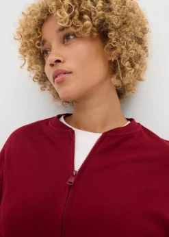 Hot Sweatjacke aus reiner Baumwolle Damen Zweiteiler & Sets