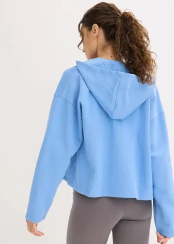 Damen bonprix Bekleidung·Röcke|Bekleidung·Blusen & Tuniken|Sweatjacke aus reiner Bio-Baumwolle