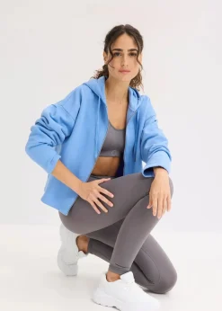 Damen bonprix Bekleidung·Röcke|Bekleidung·Blusen & Tuniken|Sweatjacke aus reiner Bio-Baumwolle