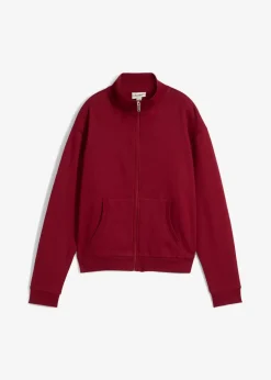 Outlet Sweatjacke aus reiner Bio-Baumwolle Damen Nachhaltigere Materialien|Sweat