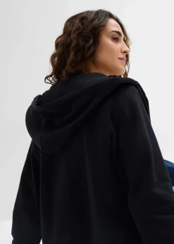 Damen bonprix Bekleidung·Röcke|Bekleidung·Blusen & Tuniken|Sweatjacke aus reiner Bio-Baumwolle