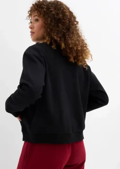 Discount Sweatjacke aus reiner Bio-Baumwolle Damen Nachhaltigere Materialien|Sweat