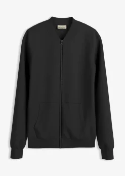 Damen bonprix Bekleidung·Röcke|Bekleidung·Blusen & Tuniken|Sweatjacke aus Scuba mit Reißverschluss