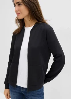 Damen bonprix Bekleidung·Röcke|Bekleidung·Blusen & Tuniken|Sweatjacke aus Scuba mit Reißverschluss