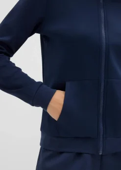 New Sweatjacke aus Scuba mit Reißverschluss Damen Nachhaltigere Materialien|Sweat