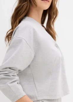 Online Sweatjacke aus Viskose-Mix Damen Bekleidung·Blusen & Tuniken|Sweat