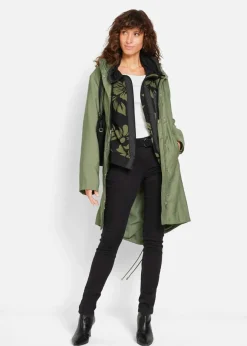 Damen bonprix Bekleidung·Blusen & Tuniken|Sweat|Sweatjacke mit Baumwolle