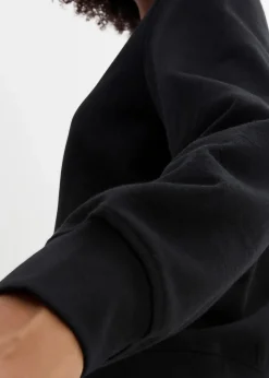 Damen bonprix Bekleidung·Blusen & Tuniken|Sweat|Sweatjacke mit Knopfleiste