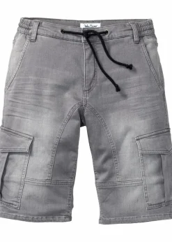 Discount Sweatjeans-Bermuda, Regular Fit Herren Große Größen|Shorts
