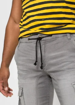 Discount Sweatjeans-Bermuda, Regular Fit Herren Große Größen|Shorts