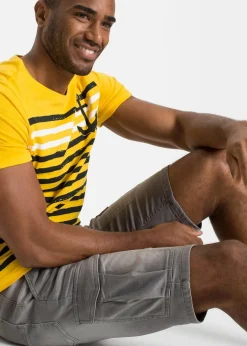Discount Sweatjeans-Bermuda, Regular Fit Herren Große Größen|Shorts