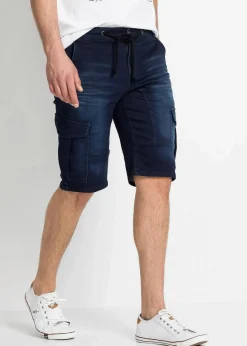 Clearance Sweatjeans-Bermuda, Regular Fit Herren Jeans|Sweat