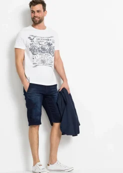 Clearance Sweatjeans-Bermuda, Regular Fit Herren Jeans|Sweat