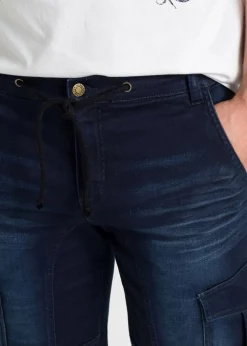 Clearance Sweatjeans-Bermuda, Regular Fit Herren Jeans|Sweat