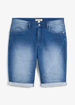 Herren bonprix Jeans|Shorts|Sweat-Jeans-Bermuda, Relaxed Fit