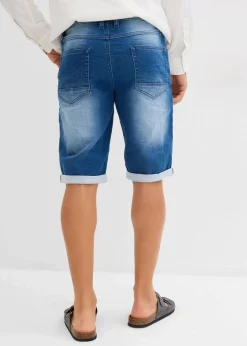 Herren bonprix Jeans|Shorts|Sweat-Jeans-Bermuda, Relaxed Fit