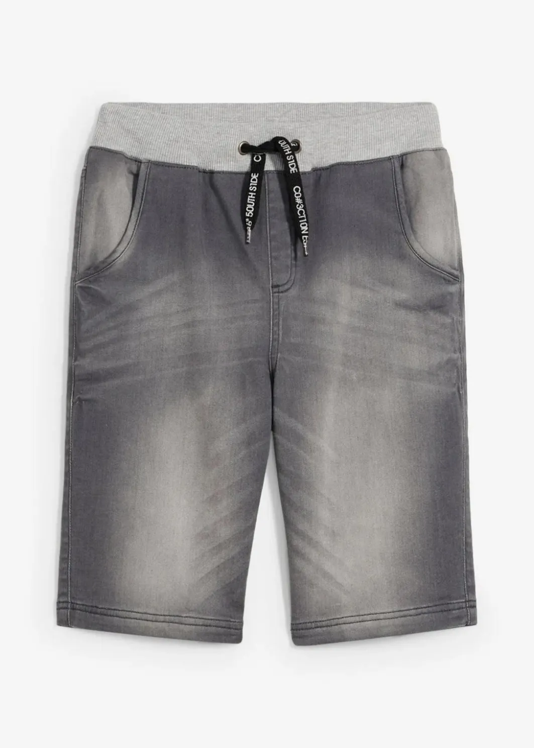 Sale Sweatjeans-Schlupfbermuda, Regular Fit Kinder Jungen 9-16 Jahre·Jeans|Jungen 9-16 Jahre·Shorts
