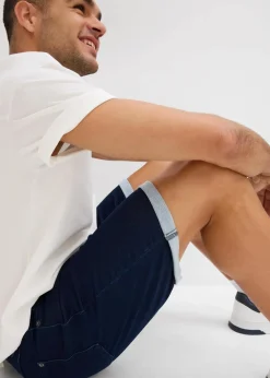 Best Sweatjeans-Shorts, Regular Fit Herren Große Größen|Shorts