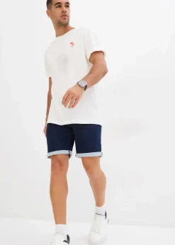 Best Sweatjeans-Shorts, Regular Fit Herren Große Größen|Shorts