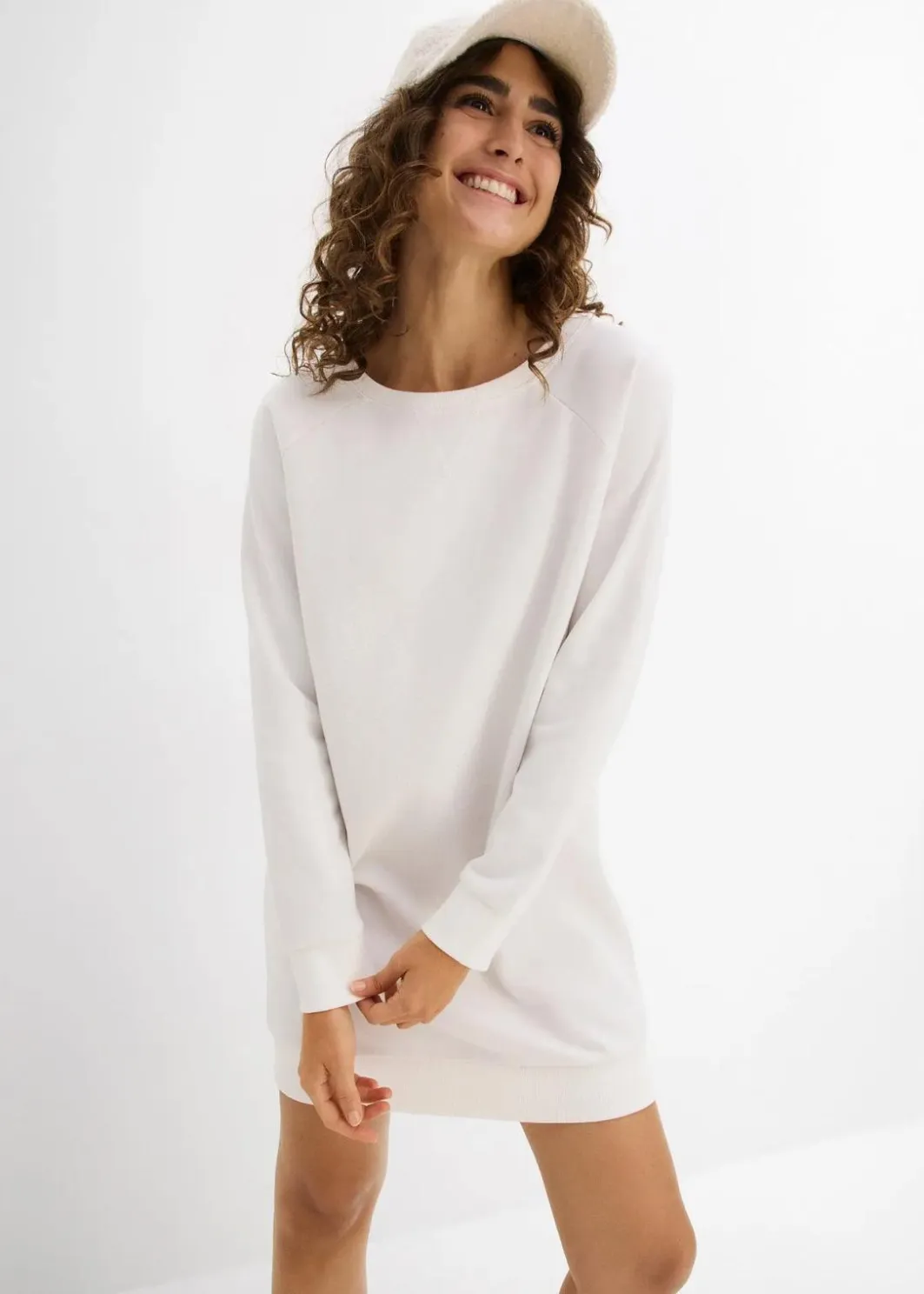 New Sweatkleid Damen Kleider|Sweat