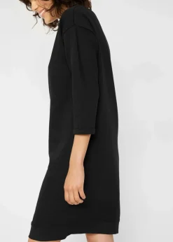 Damen bonprix Bekleidung·Röcke|Bekleidung·Blusen & Tuniken|Sweatkleid, 3/4 Arm, innen weich angerauht
