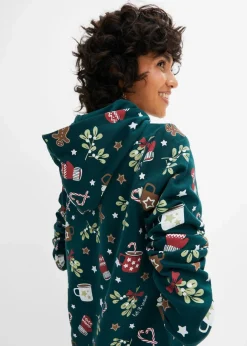 Outlet Sweatkleid aus Baumwoll-Mix Damen Bekleidung·Blusen & Tuniken|Bekleidung·Pullover & Strickjacken