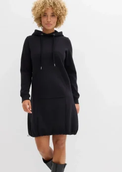 Damen bonprix Kleider|Sweat|Sweatkleid aus Baumwoll-Mix