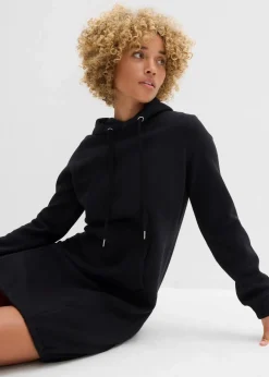Damen bonprix Kleider|Sweat|Sweatkleid aus Baumwoll-Mix
