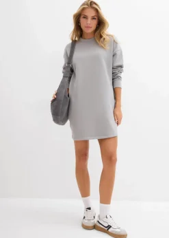Discount Sweatkleid aus reiner Baumwolle Damen Kleider|Sweat