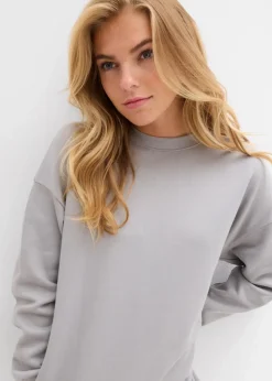 Discount Sweatkleid aus reiner Baumwolle Damen Kleider|Sweat