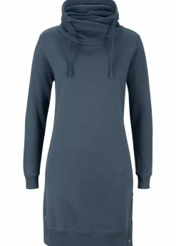 Damen bonprix Bekleidung·Blusen & Tuniken|Bekleidung·Pullover & Strickjacken|Sweatkleid aus reiner Baumwolle
