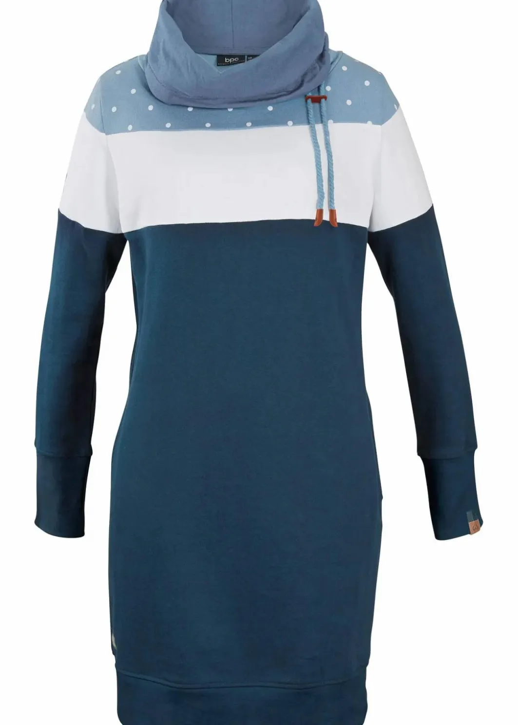 Damen bonprix Bekleidung·Blusen & Tuniken|Sweat|Sweatkleid aus reiner Bio-Baumwolle