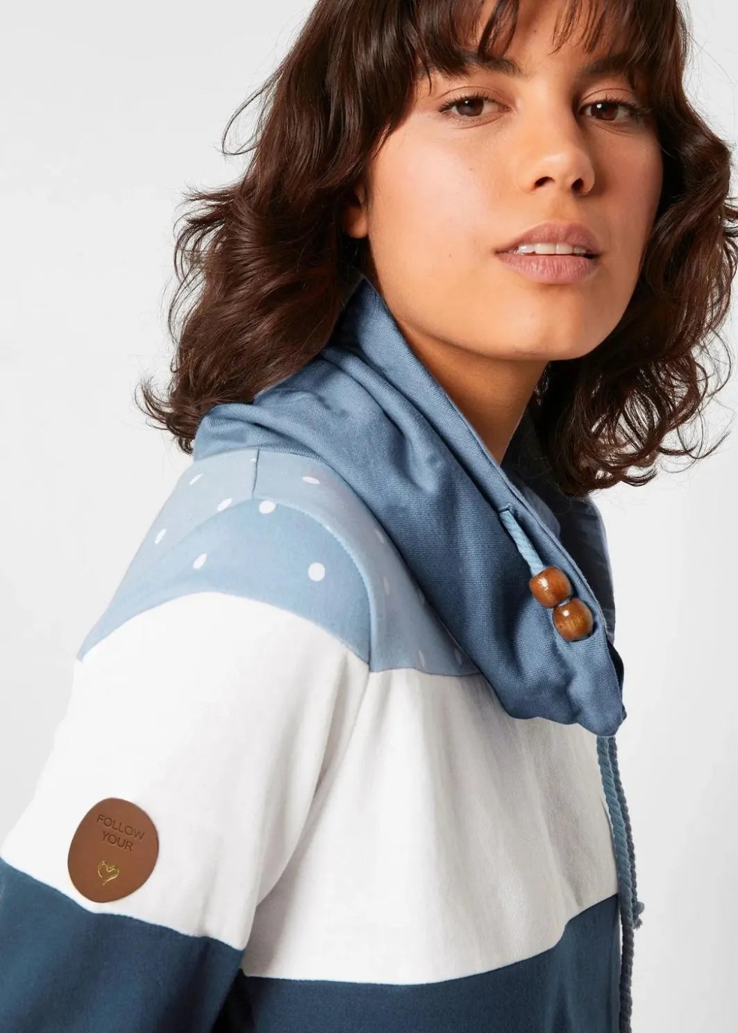 Damen bonprix Bekleidung·Blusen & Tuniken|Sweat|Sweatkleid aus reiner Bio-Baumwolle