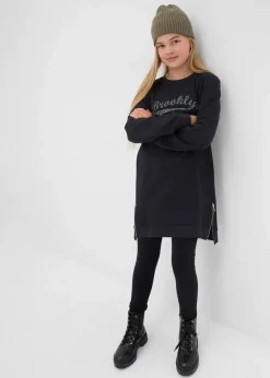 Online Sweatkleid aus reiner Bio-Baumwolle Kinder Mädchen 9-16 Jahre·Kleider & Jumpsuits|Mädchen 2-8 Jahre·Nachhaltigere Materialien
