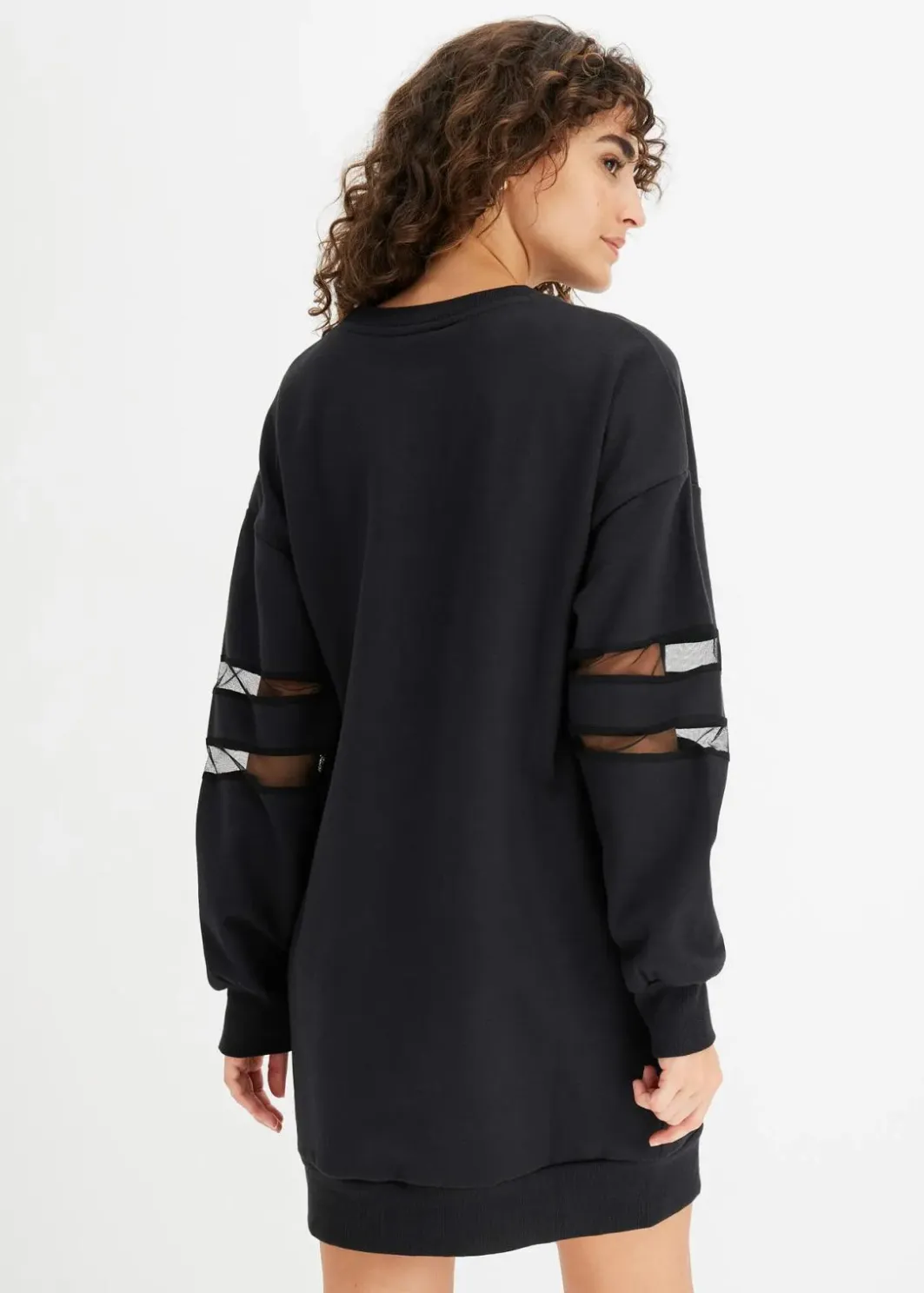 Damen bonprix Bekleidung·Blusen & Tuniken|Sweat|Sweatkleid aus reiner Bio-Baumwolle