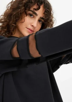 Damen bonprix Bekleidung·Blusen & Tuniken|Sweat|Sweatkleid aus reiner Bio-Baumwolle