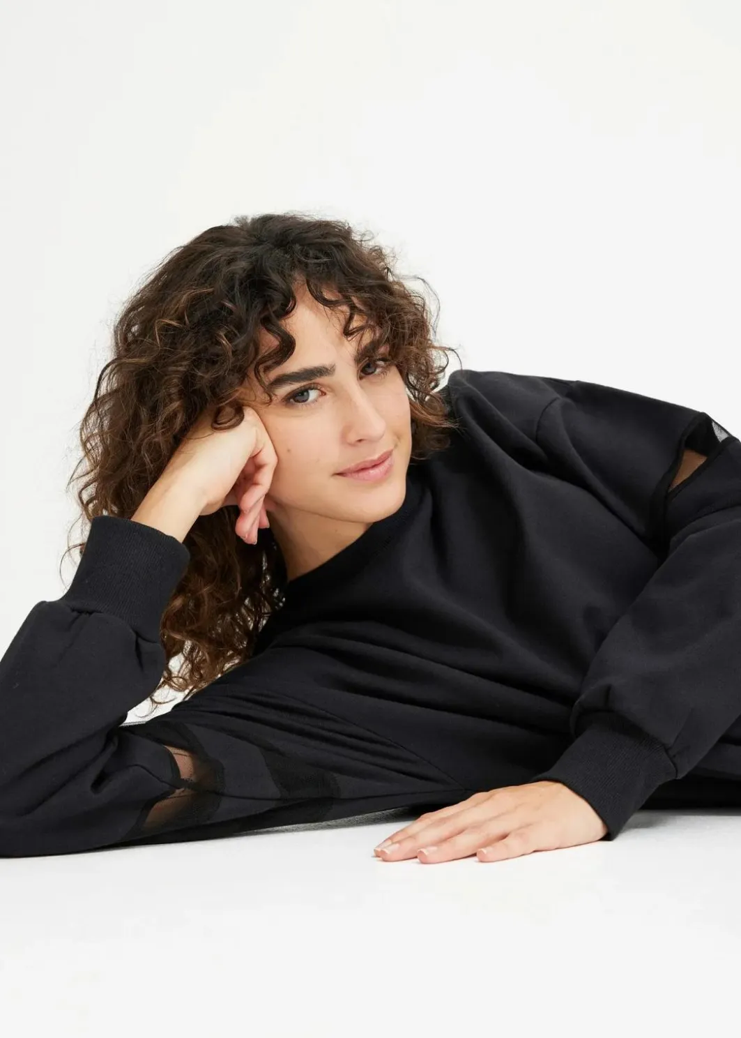 Damen bonprix Bekleidung·Blusen & Tuniken|Sweat|Sweatkleid aus reiner Bio-Baumwolle