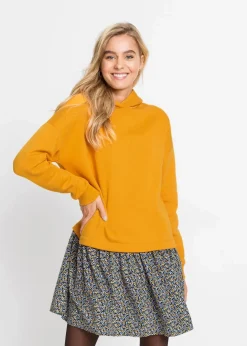 Damen bonprix Kleider|Sweat|Sweatkleid in 2-in-1 Optik