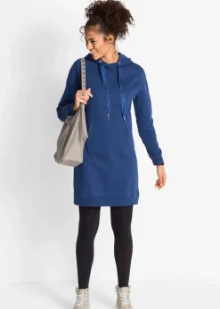 Damen bonprix Kleider|Sweat|Sweatkleid mit Bio-Baumwolle