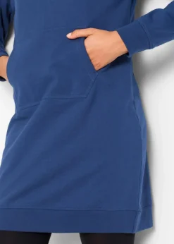 Damen bonprix Kleider|Sweat|Sweatkleid mit Bio-Baumwolle