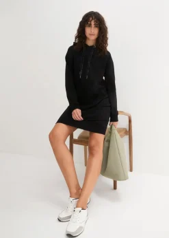 Damen bonprix Bekleidung·Röcke|Bekleidung·Blusen & Tuniken|Sweatkleid mit Bio-Baumwolle