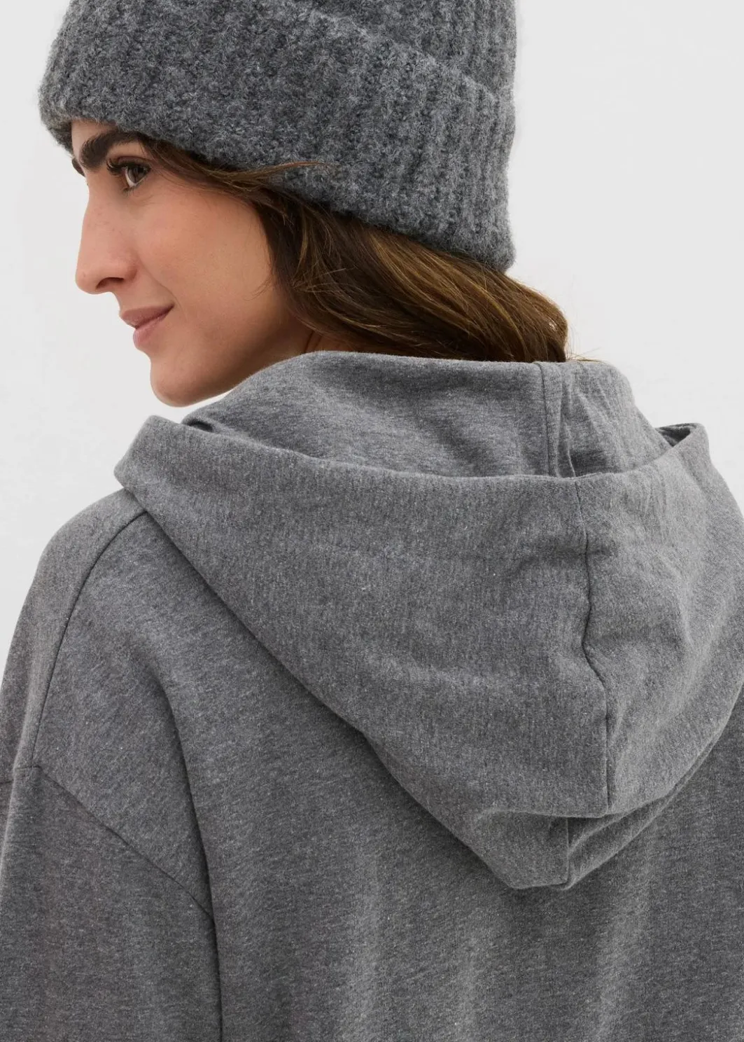 Online Sweatkleid mit Bio-Baumwolle Damen Kleider|Sweat
