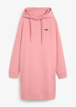 Damen bonprix Kleider|Sweat|Sweatkleid mit Kapuze