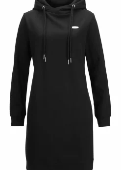 Hot Sweatkleid mit Kapuze Damen Kleider|Sweat