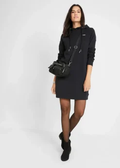 Hot Sweatkleid mit Kapuze Damen Kleider|Sweat