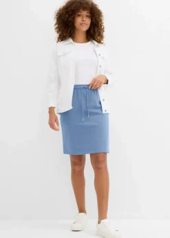 Damen bonprix Bekleidung·Röcke|Bekleidung·Sportbekleidung|Sweatrock mit Taschen