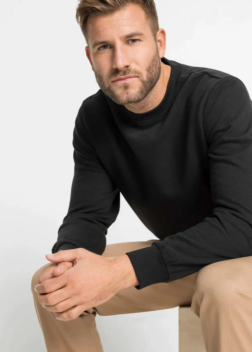 Herren bonprix Große Größen|Basics|Sweatshirt