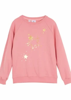 Kinder bonprix Mädchen 9-16 Jahre·Sweat & Strick|Mädchen 2-8 Jahre·Nachhaltigere Materialien|Sweatshirt aus reiner Baumwolle