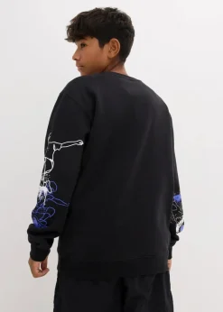 Kinder bonprix Jungen 9-16 Jahre·Bademode|Jungen 9-16 Jahre·Sweat & Strick|Sweatshirt aus reiner Bio-Baumwolle